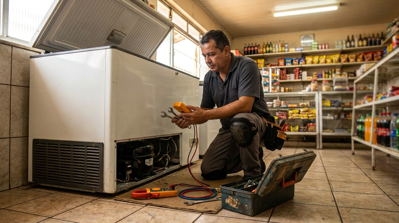 Técnico de freezer perto de mim em Divinópolis‑MG